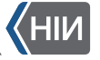 Logo of a large gray arrow with white text of NIH followed by a thin blue arrow